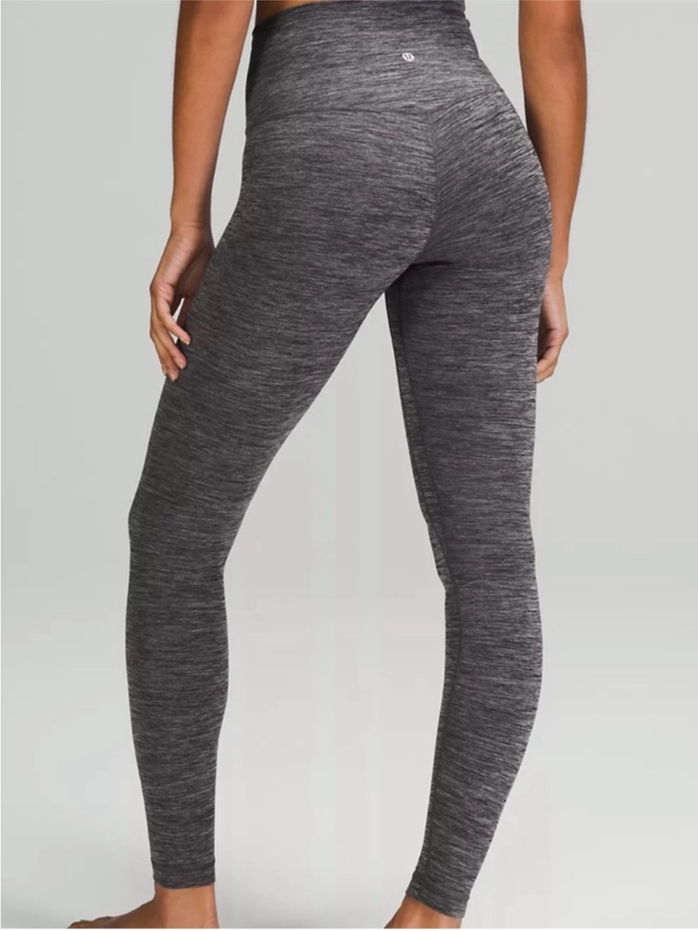 lululemon athletica Charcoal Heather High-Rise Leggings